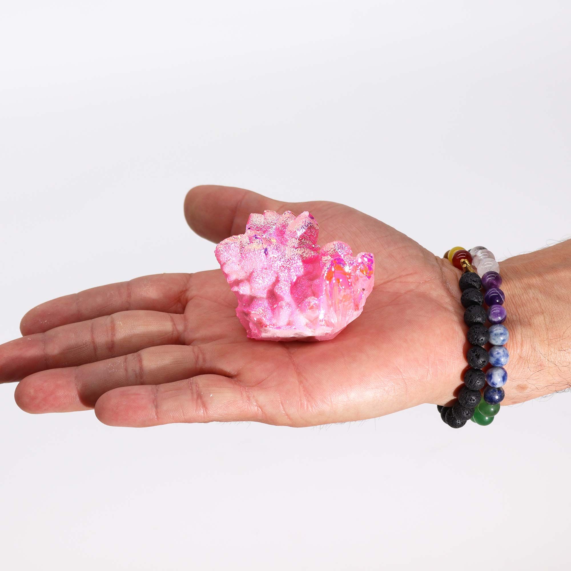Med Enhanced Quartz - Aura Rose Halo Quartz - Image 2