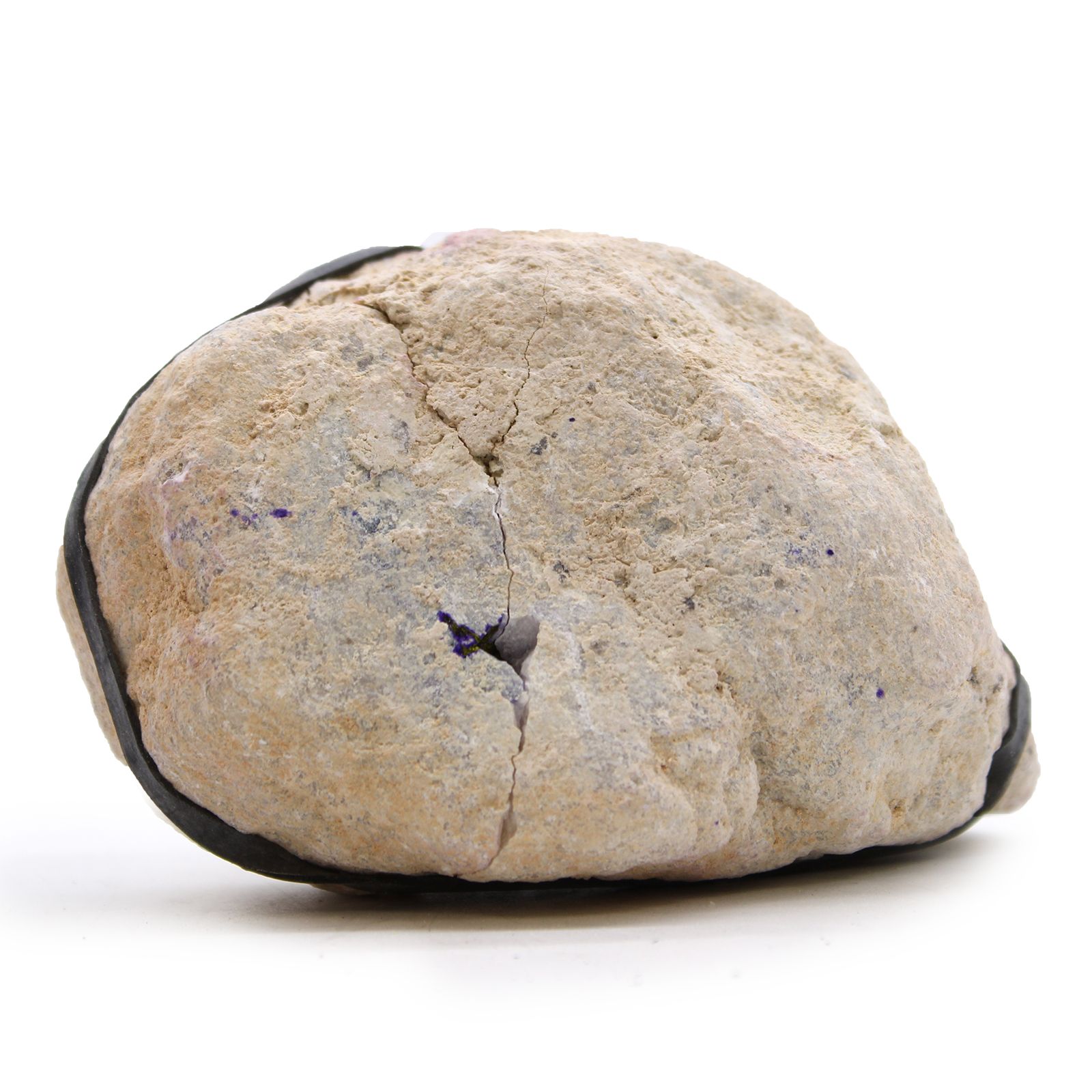 Coloured Calsite Geodes - Natural Rock - Purple & Gold - Image 4